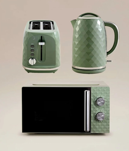 Green diamond textured 7l - green,