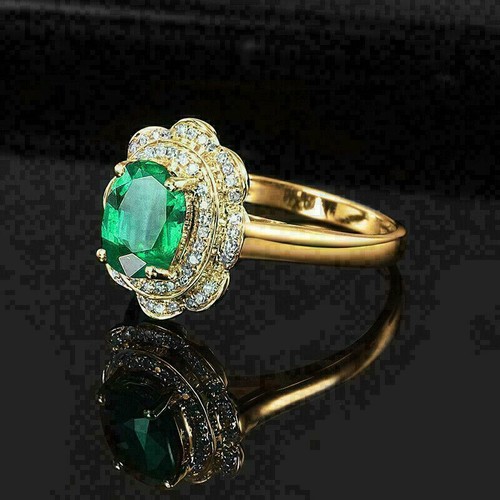 3ct oval cut green - cut, diamond