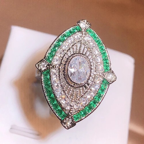 925 silver vintage green - 925,