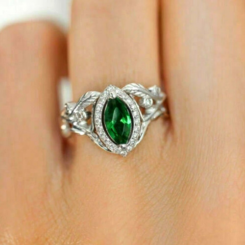 Marquise cut green - ct,
