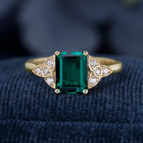 3ct emerald cut green - cut,