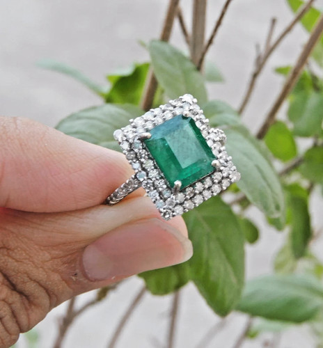 80ct emerald cut natural - emerald,