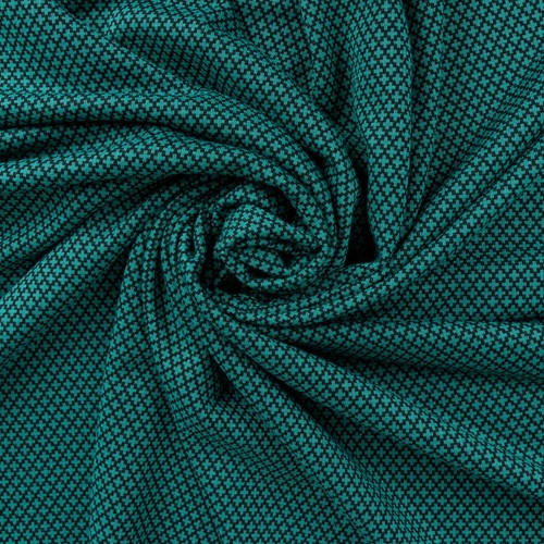 Green vintage diamond jacquard - diamond,