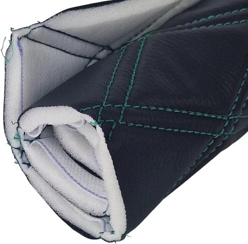 Faux leather quilted fabric - leather,