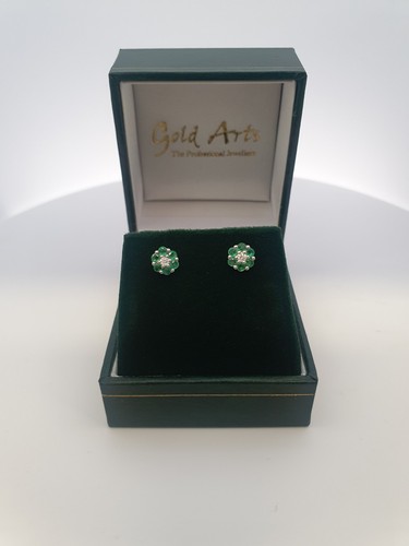 Pre owned emerald and diamond - and,