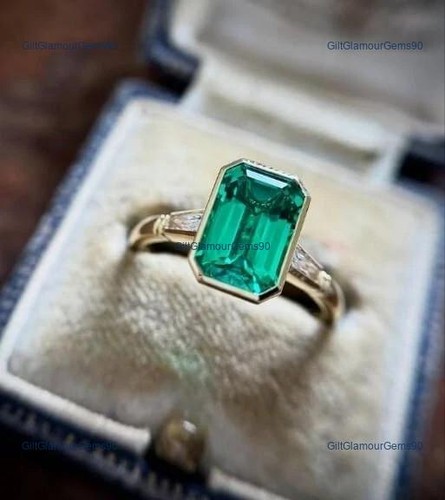 Natural green emerald - 3.46,