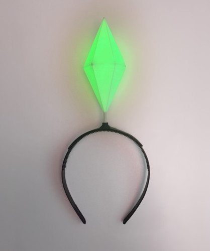 Green sims plumbob - sims, headband