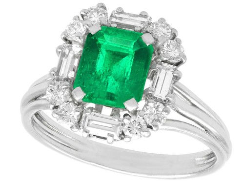 Emerald and 0 68 - ct,