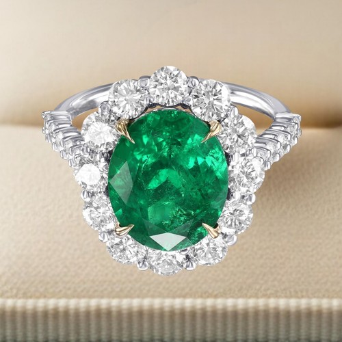 14k multi gold green emerald - 14k,