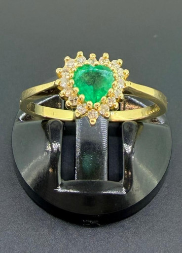 18ct 750 yellow gold - 750, 0.45ct