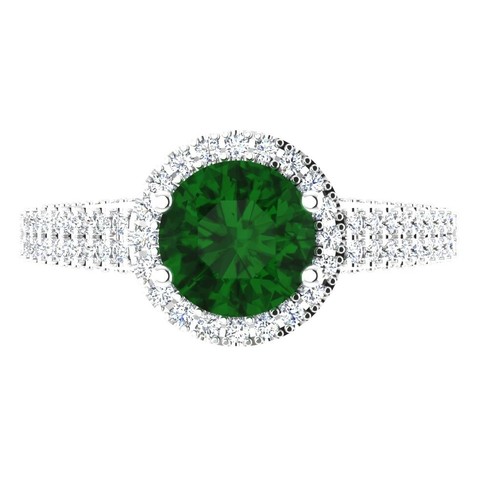 Natural emerald - ct,