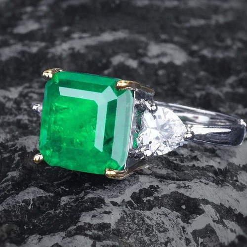 00ct asscher cut natural - 5.00ct,