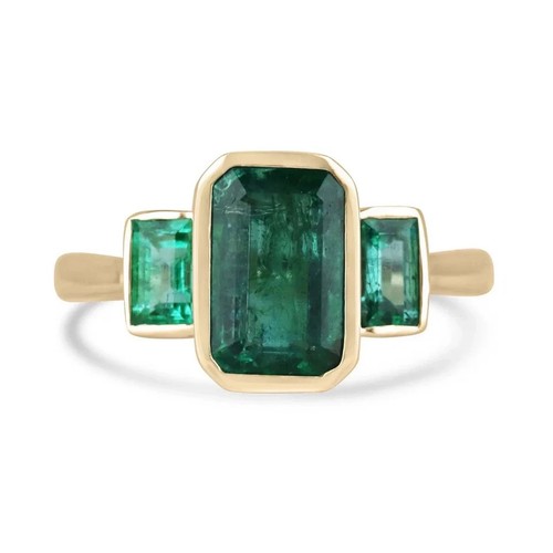 Emerald cut - 3.65, &