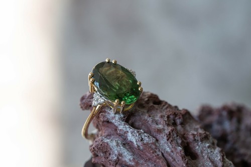 Mandrare green apatite - mandrare,