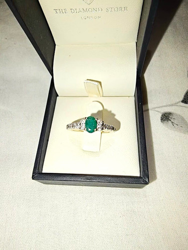 Genuine 18ct gold diamond - genuine,