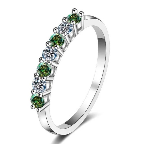 Real moissanite ring - moissanite,