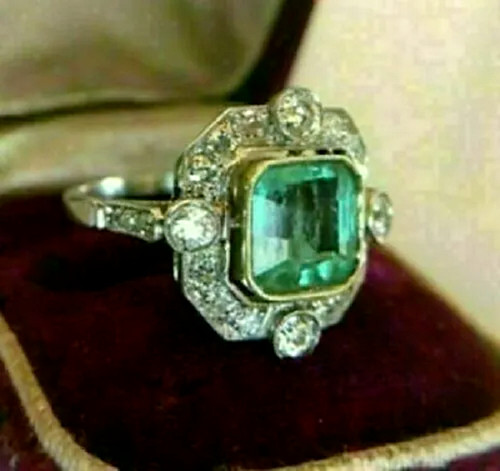 Art deco vintage 80ct - deco, 3.80ct