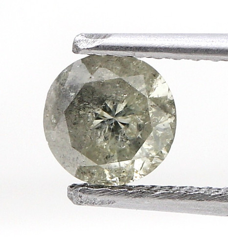 69ct mm round green - 0.69ct,