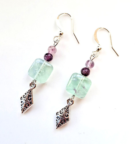 Genuine handmade green purple - handmade, green&purple