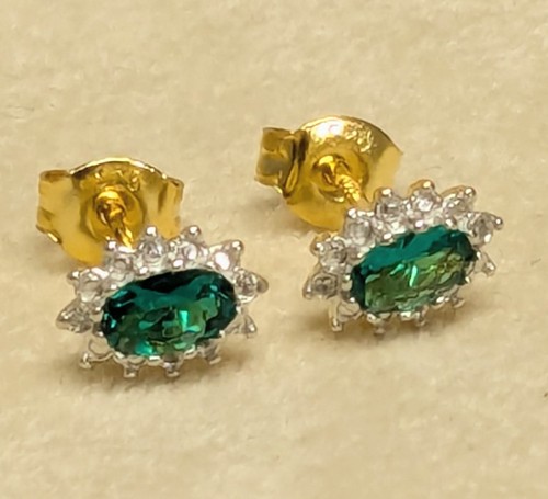 18ct gold plated - gold, sterling