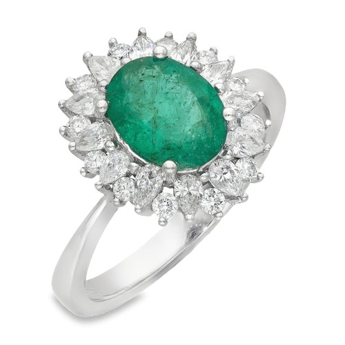 18ct white gold diamond - 18ct,